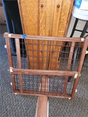 Vintage Baby Gate
