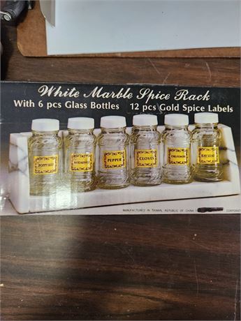 Marble Spice Rack