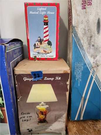 Musical Lighthouse and Lamp Kit