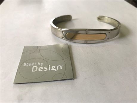 Stamped 925 & 14K Bracelet