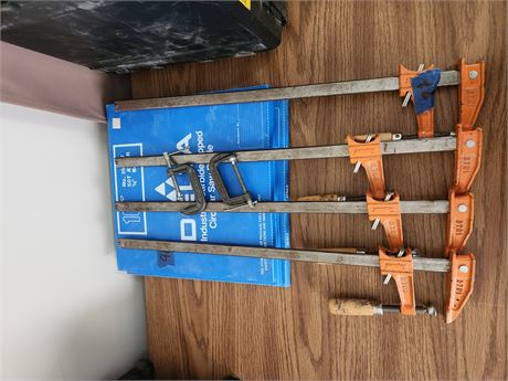 4 18" Jorgensen Clamps