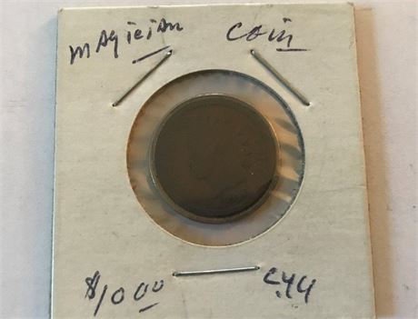 Magician Coin (Penny inside Nickel)