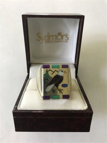 Stamped Sterling Size 9.5 Ring
