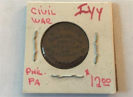 Civil War Phil. PA Coin
