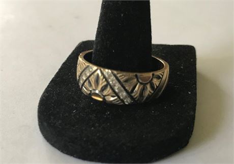 Stamped 14K Size 9.75 Ring