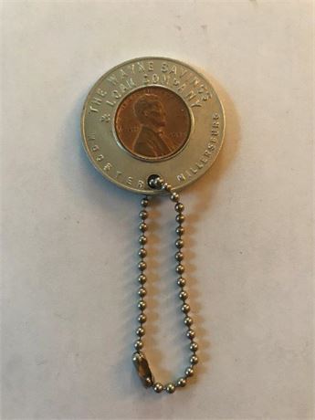 The Wayne Savings & Loan Company Keychain