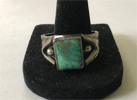 Stamped LS Size 10 Ring