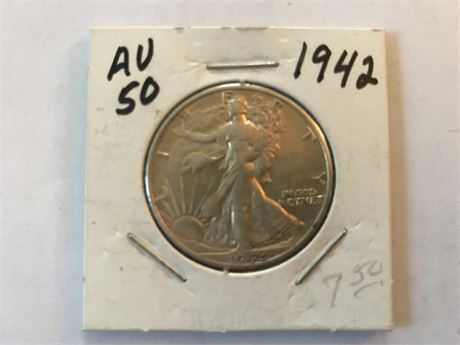 1942 US Half Dollar