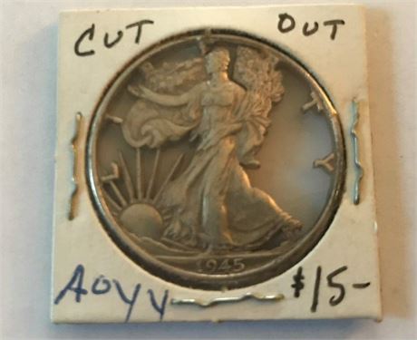 US Cut Out Coin
