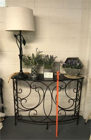 Wall Table & Content