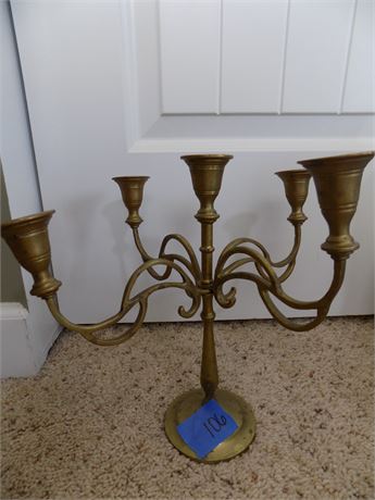 Vintage Brass Candelabra