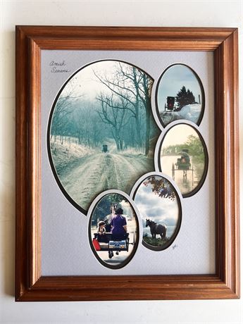 Amish Seasons 11 x 14 No Glass