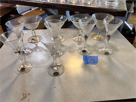 Set of Cambridge Glass