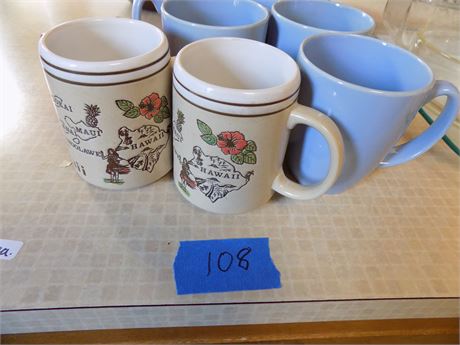 Coffee Mugs, Hawaii
