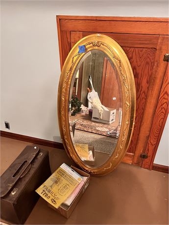 Oval Mirror.