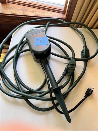 Christmas light timer