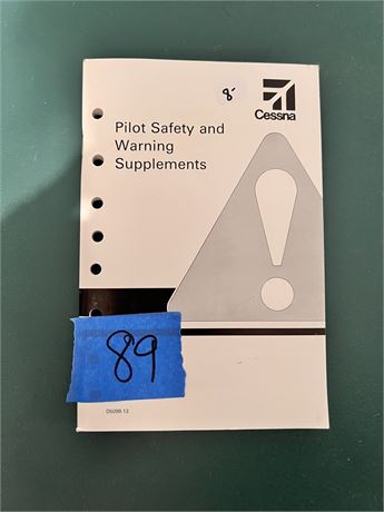 Pilot Safety Book