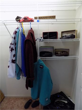 Clothing,  Shoes Closet Lot