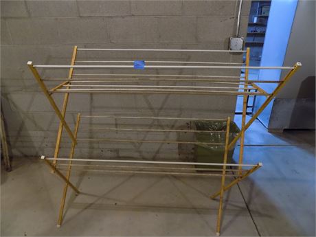 Wood Laundry Drying Rack