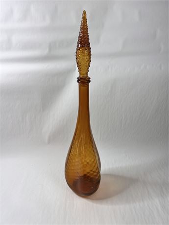 Amber Genie Bottle with Stopper