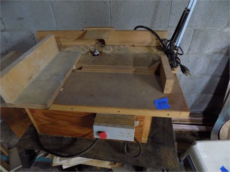 Craftsman Commercial Router and Table