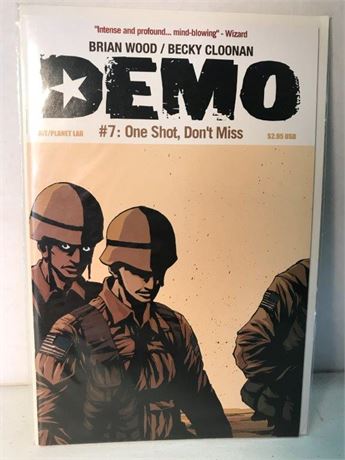 Demo #7 Comic (Bagged & Boarded)