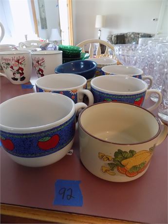 Kitchen Mugs Soup Mugs