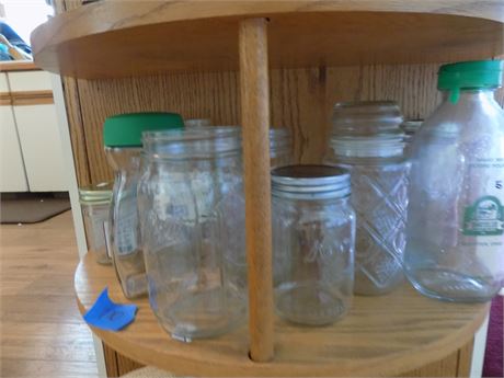 Kitchen Glass Misc, Canning