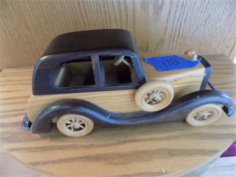 Collectibles, Wood Car