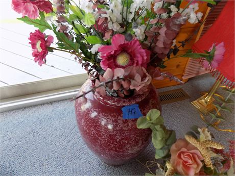 Misc. Decor, Silk Flowers, Birdhouses
