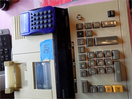 Miscellaneous Lot - Adding Machine, Calculator