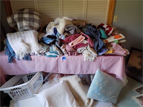 Towels and Bedding Lot