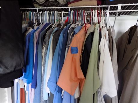 Clothing Lot Men's, Med. and LG, Shirts