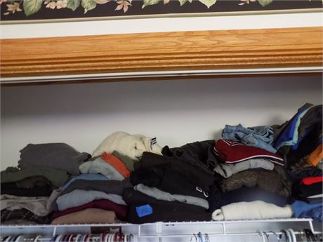 Clothing Lot Men's, Med. and LG