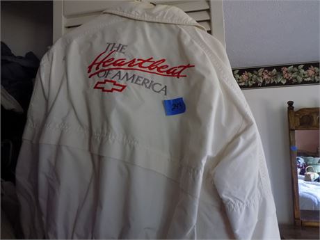 Vintage Chevy Jacket, White, LG
