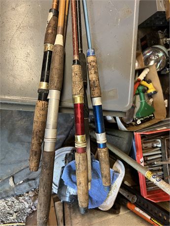 6 Fishing Rods