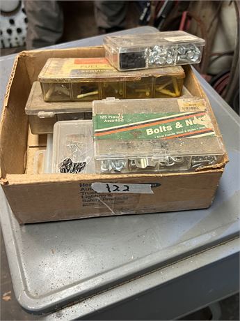 Flat of Misc Fasteners