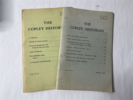 Copley Historian