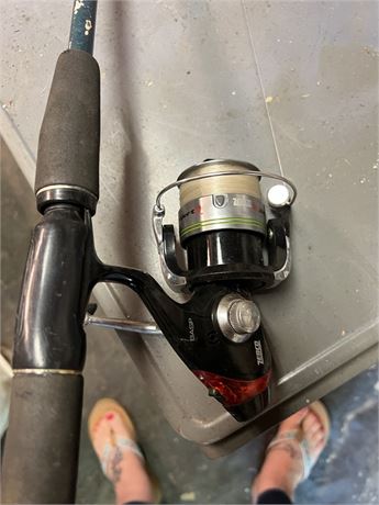 Zebco Reel Reliance Rod