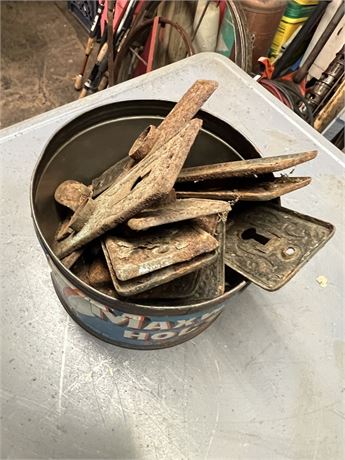 Vintage door plates