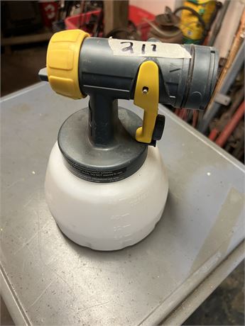 Spray gun.