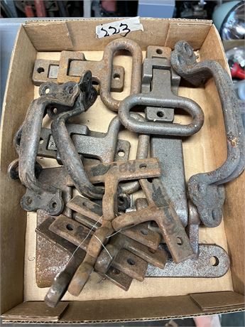 Trailer tie downs.