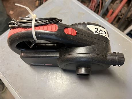 Coleman rechargeable air pump.