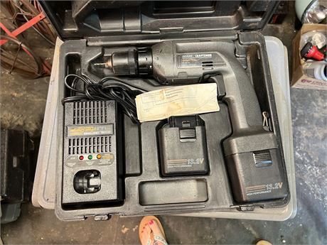 Craftsman 13.2 volt cordless drill.
