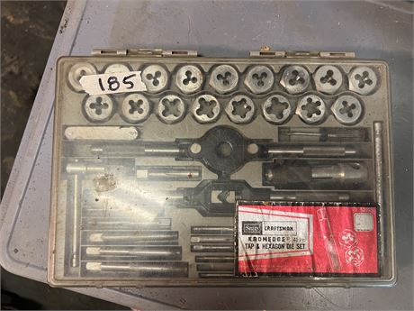 Craftsman 41 piece tap die set