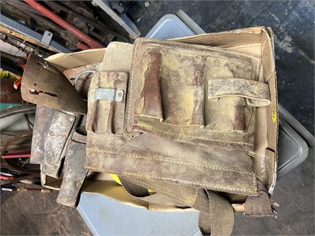 Miscellaneous tool belts.