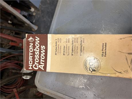 Miscellaneous crossbow tips