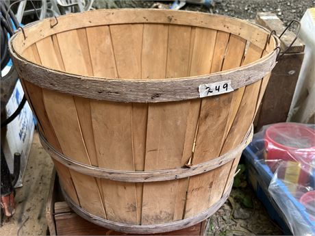 Bushel basket.