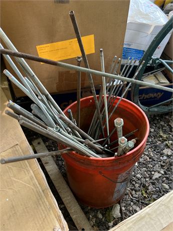 Bucket miscellaneous threaded rod.