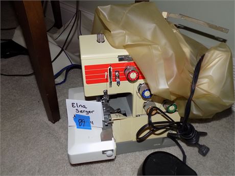 Elna Serger, Sewing